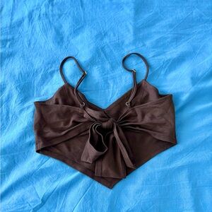 f21 bandana tie crop top